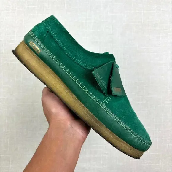 🍀 2018 Supreme x Clarks Weaver “Green” 11M - Picture 1 of 7
